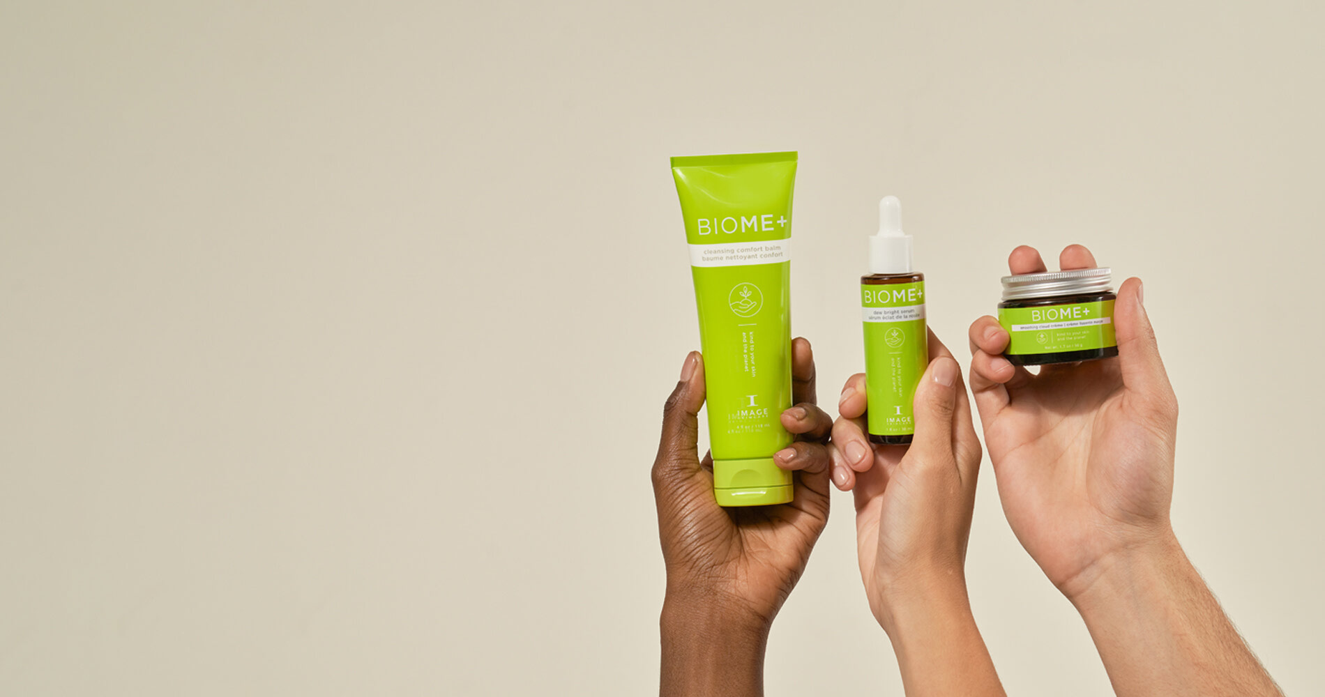 Hands up for microbiome friendly skincare